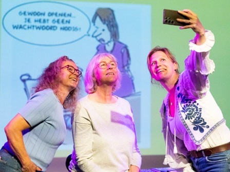 Selma en leerkrachten